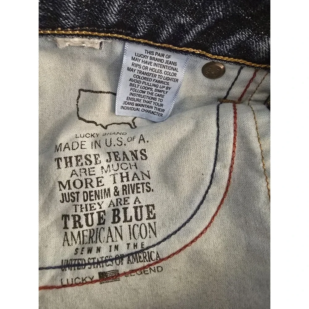 LUCKY BRAND Made in USA Lolita‎ Boot Jeans | White Oak Cone Denim | Size 0/25